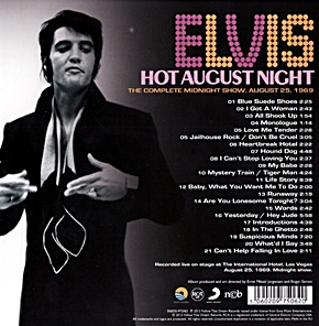 Resultado de imagem para Elvis FTD HOT AUGUST NIGHT